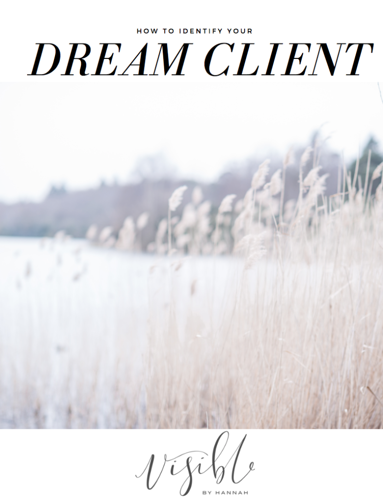 How to find your dream client